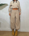 pantalone impermeabile riga