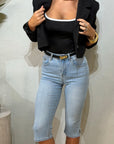 Denim capri 7551