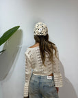 Cardigan Uncinetto