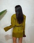 Dress camicia Nadel seta