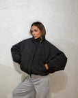 Bomber reversible puff