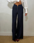 Tailleur Square gessato