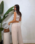 Pantalone 100% Lino