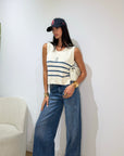 Jeans Wideleg Blu 1721