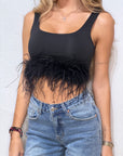 Top just plume
