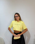 T-shirt crop Usually