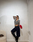 Zebra mood top