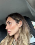 Orecchino ear cuff foglia