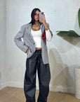 Pantalone Ballon ecopelle