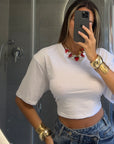 T-shirt crop Amina