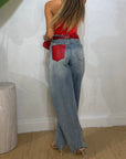 Jeans Red Task