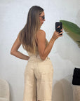 Bermuda Denim sabbiato