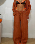 Pantalone 100% Lino