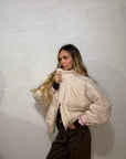 Bomber reversible puff