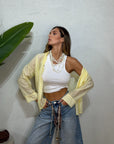 Camicia velata gessata