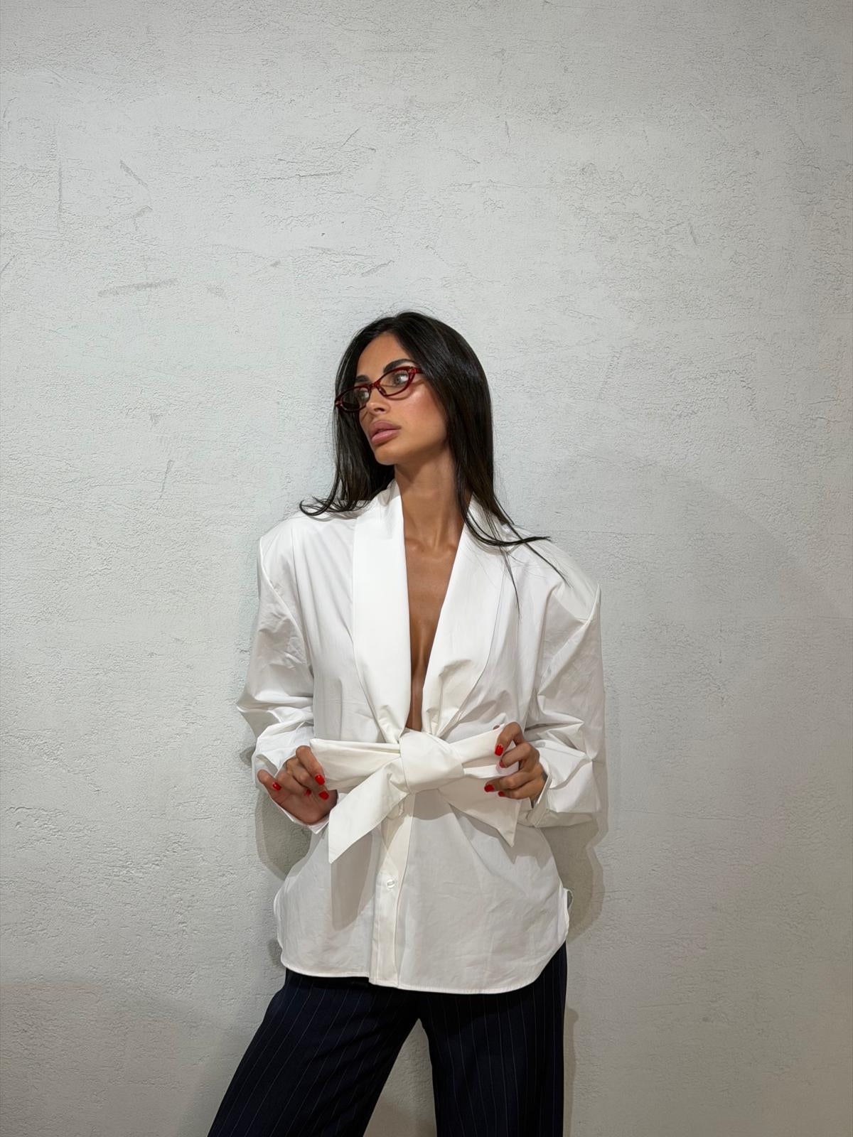 Camicia fiocco