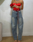 Jeans Red Task