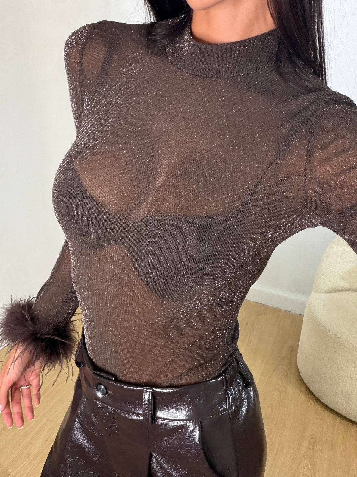 Body plume lurex