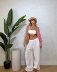 Pantalone 100% Lino