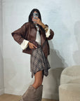 Scottish bow skirt