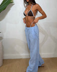 Pantalone 100% Lino