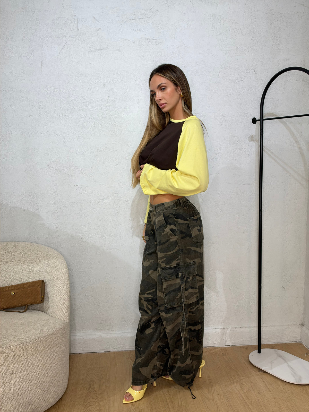 Jeans camo w33007