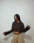 Maglia Just crop