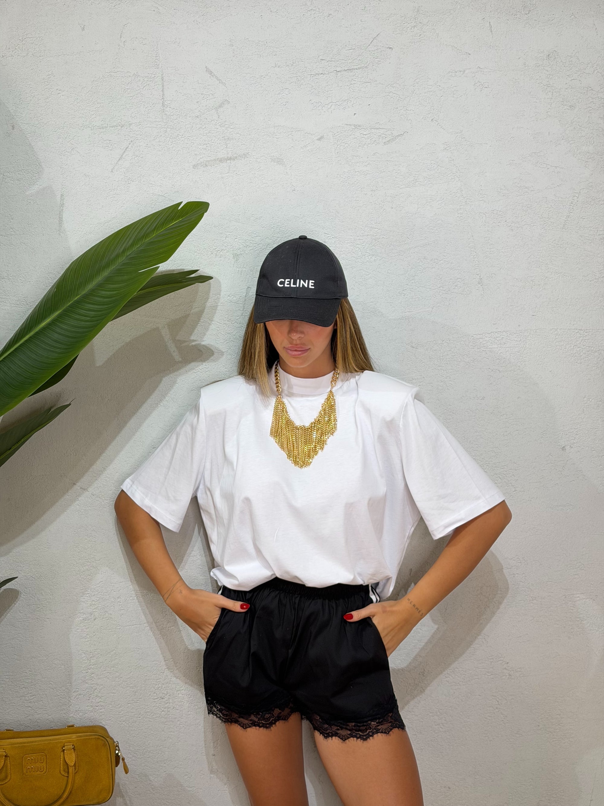 T-shirt mezzo collo