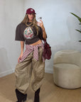 pantalone cargo just