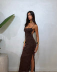 Abito Silhouette pizzo