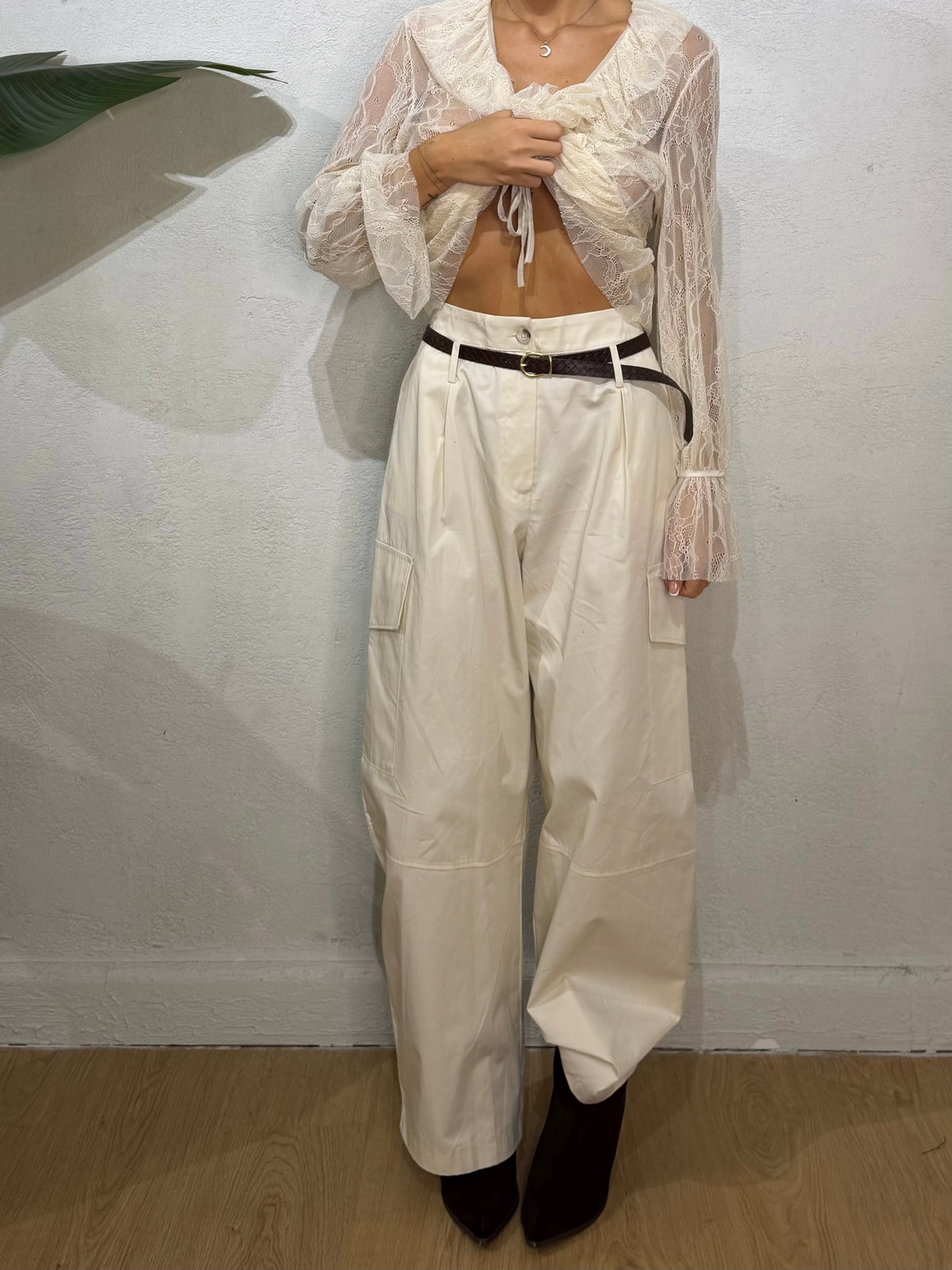pantalone palazzo cargo just