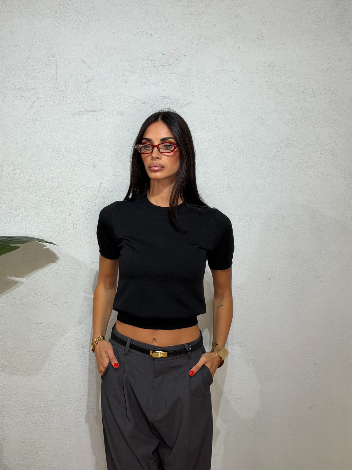 Polo girocollo