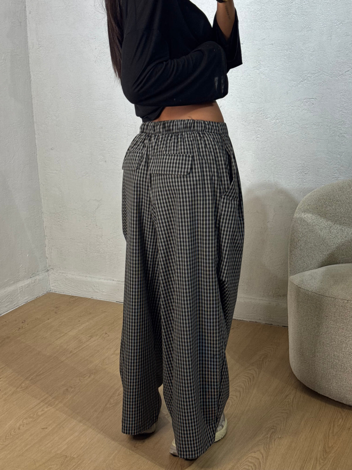 Pantalone British chic