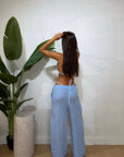 Pantalone 100% Lino
