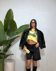 T-shirt bralette