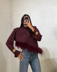 Maglietta Plume asymmetry
