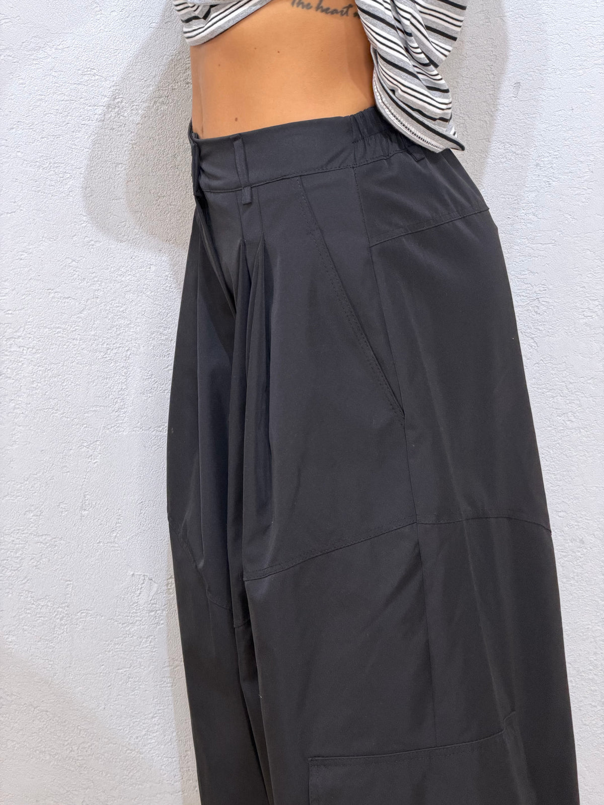pantalone balloon 3/4
