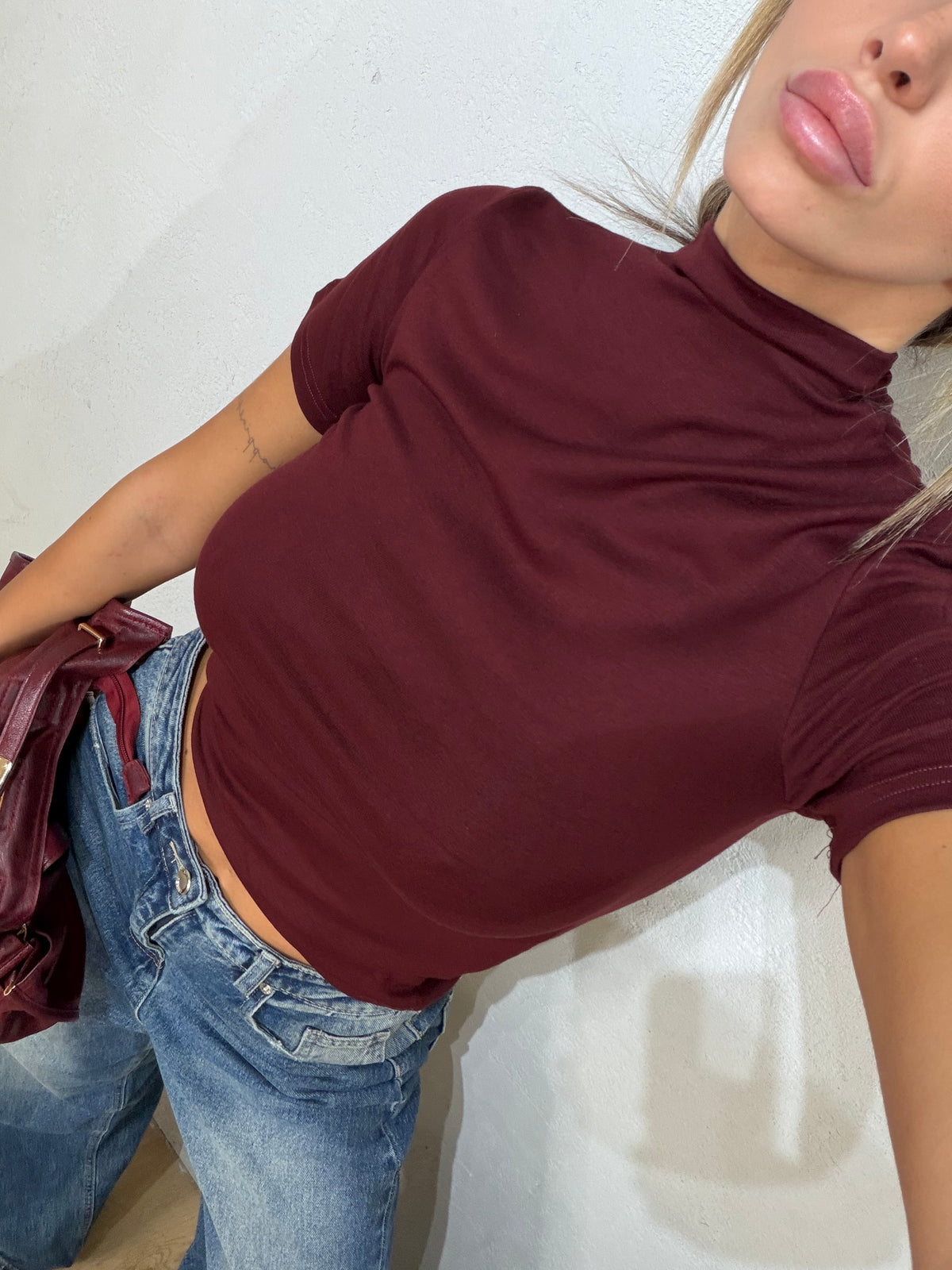 T-shirt dolcevita