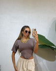 T-shirt Bustier