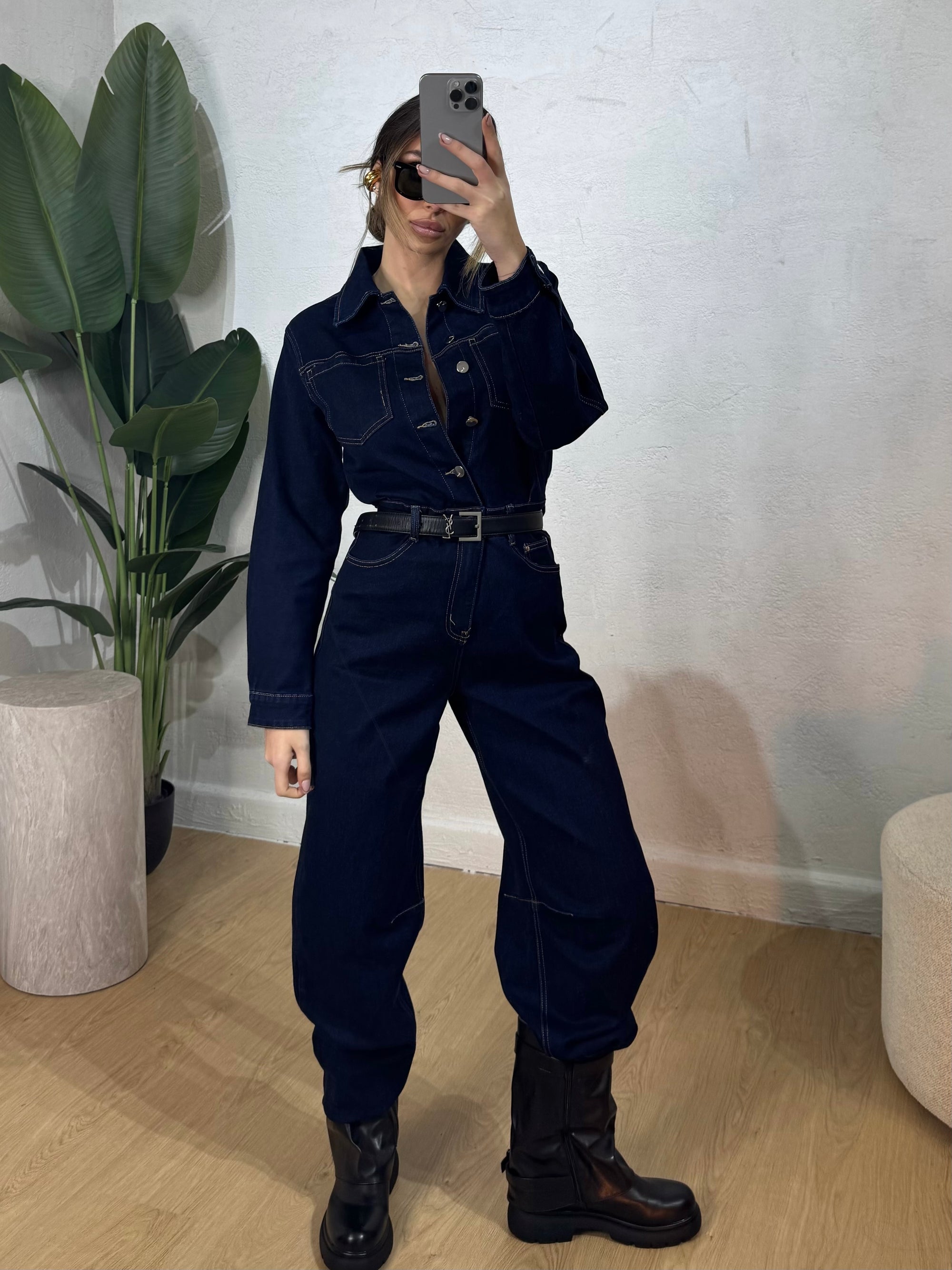 Salopette Baggy Long
