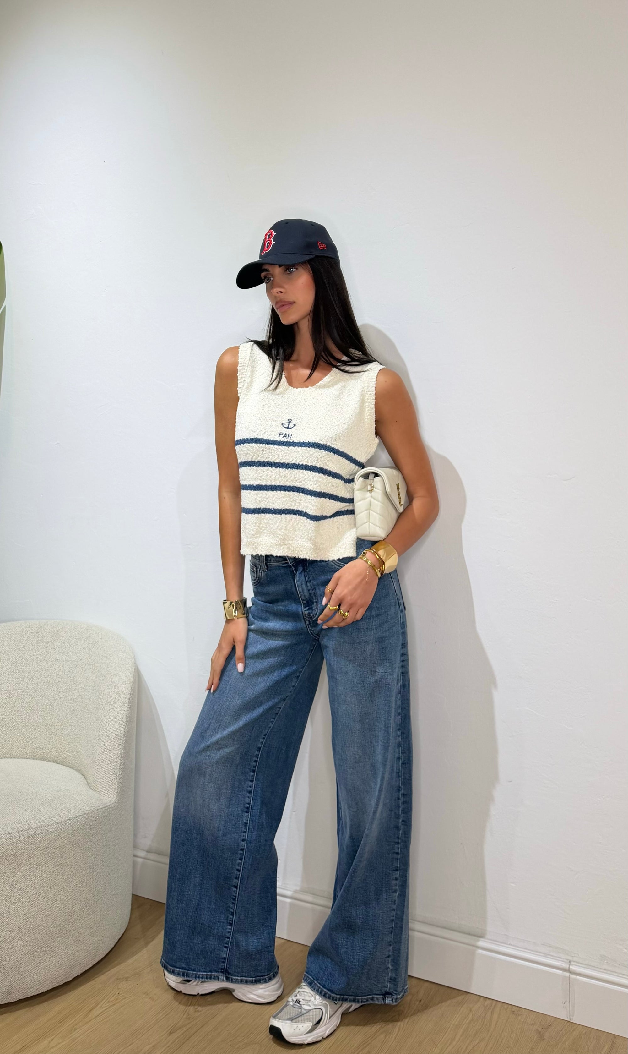 Jeans Wideleg Blu 1721