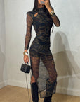 Dress militar longuette