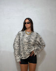Longsleeve black & wild