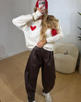 pantalone balloon JUST eco-pelle