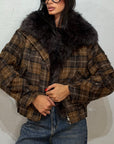 Bomber Eco-flour Tartan
