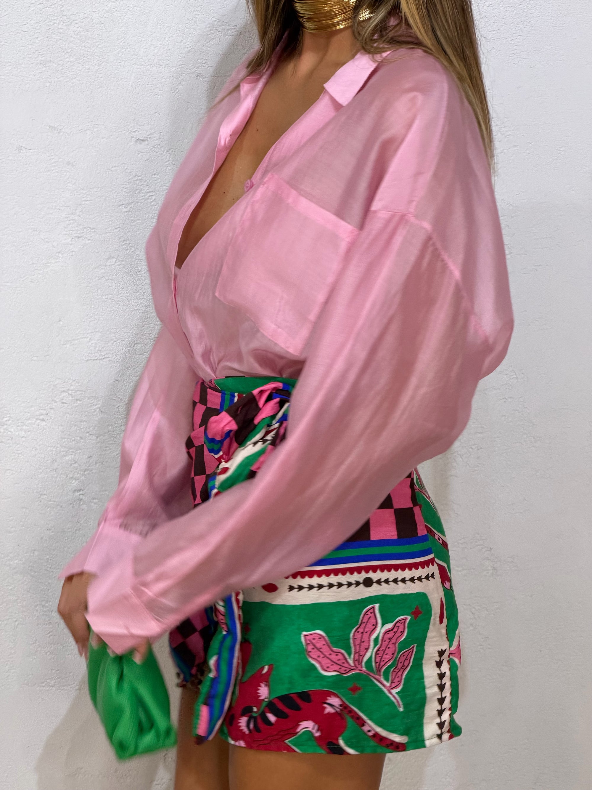 Camicia Over velata