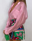 Camicia Over velata