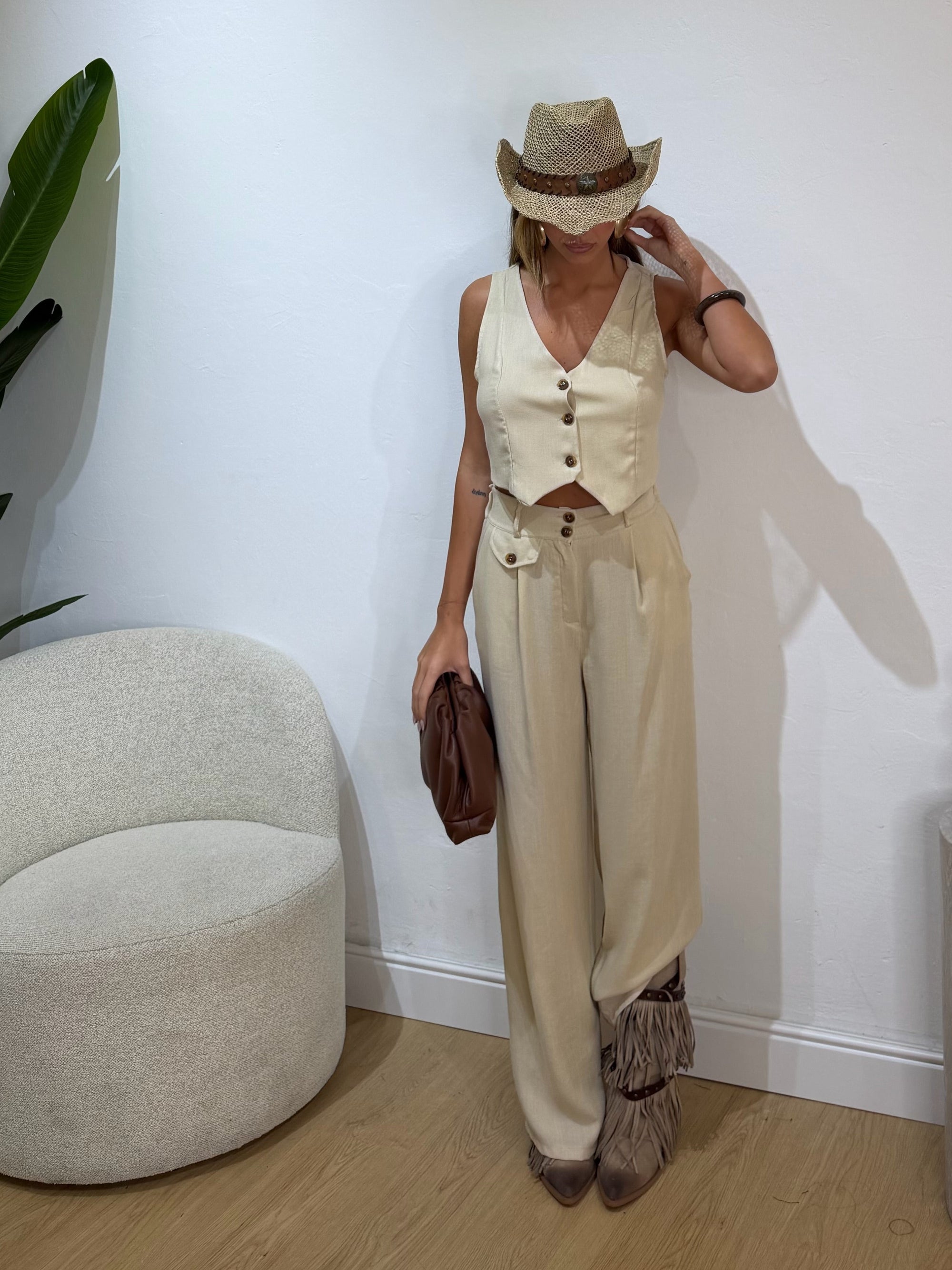 Set Gilet e pantalone Sunday
