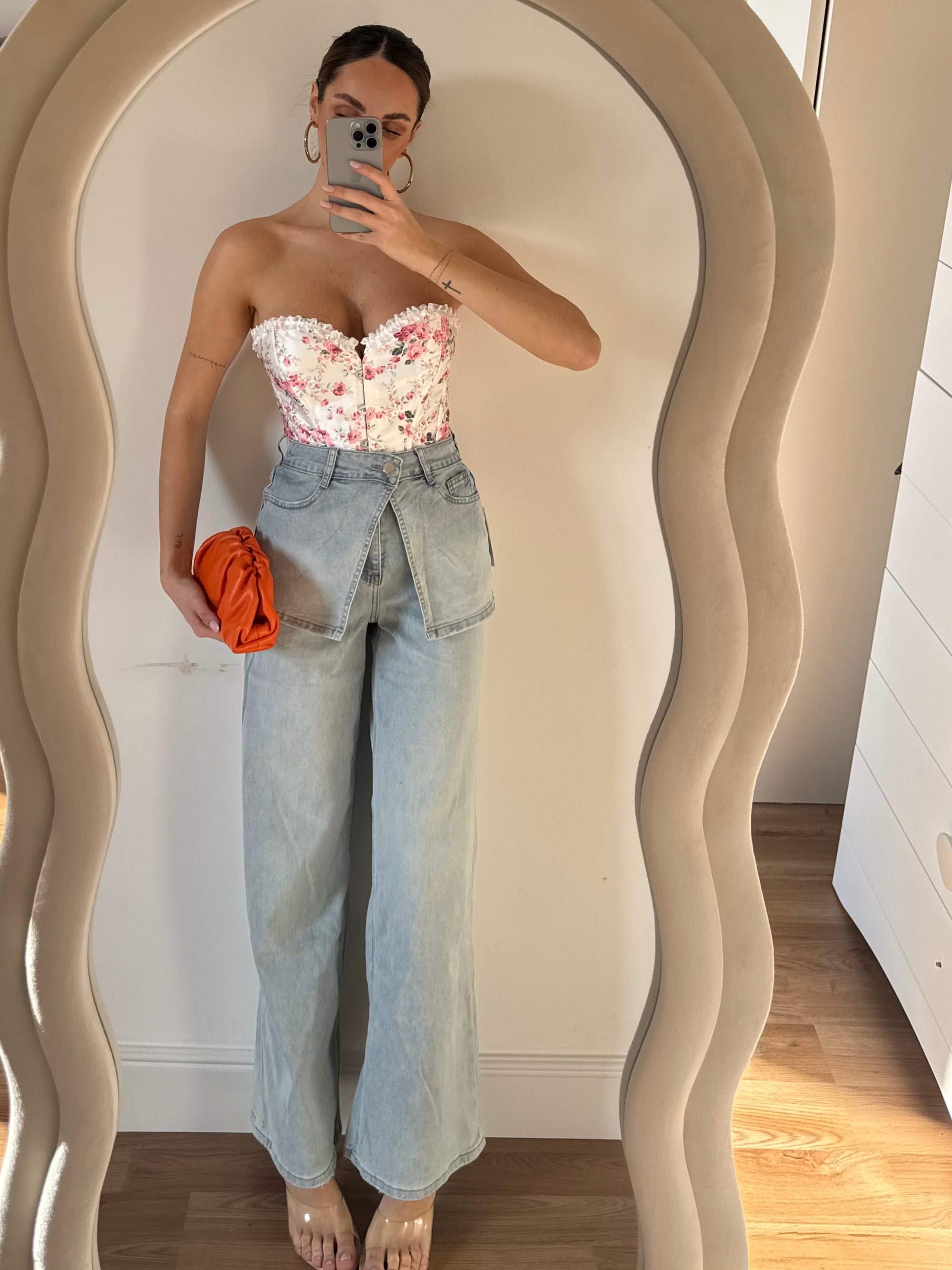 Jeans skirt 1078