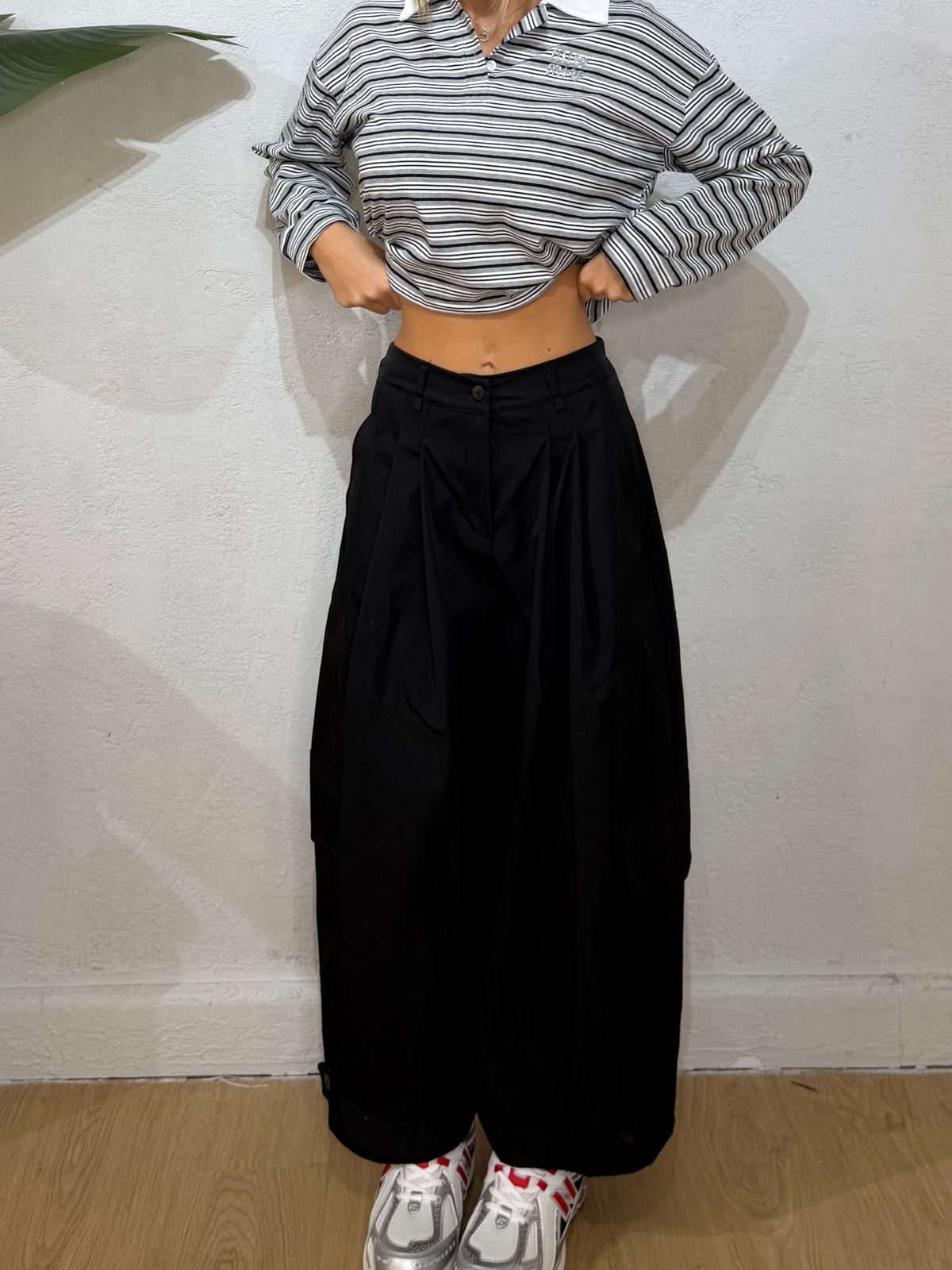 pantalone balloon 3/4